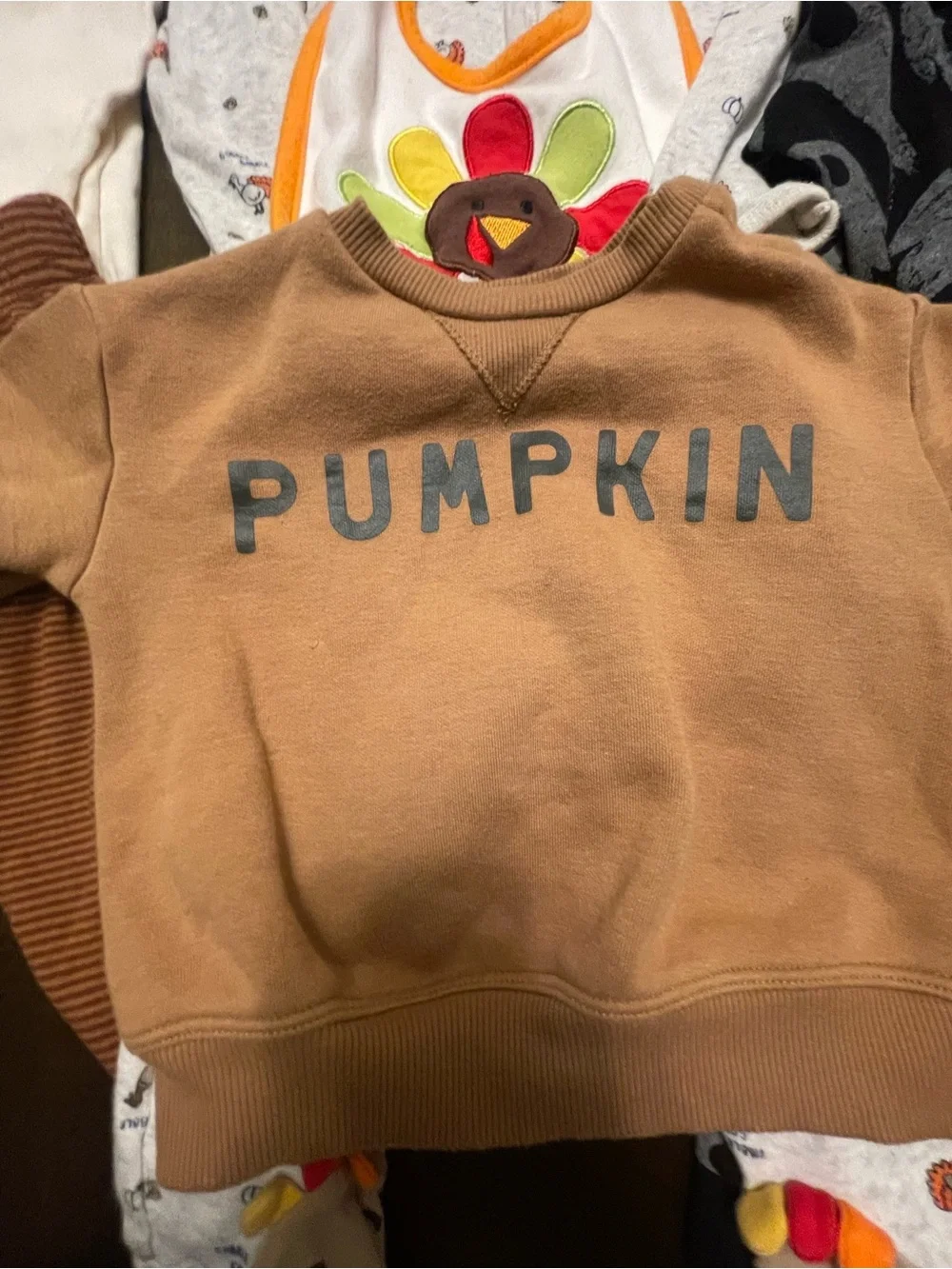 Baby Fall & Halloween Bundle 9M Thanksgiving, Pumpkin & Ghost Outfits